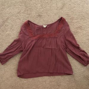 Maroon Shirt